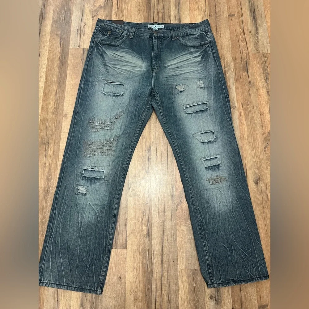 GS 115 Vintage Original‎ Brand Size 42 Mens Jeans Distressed medium Wash A/3
